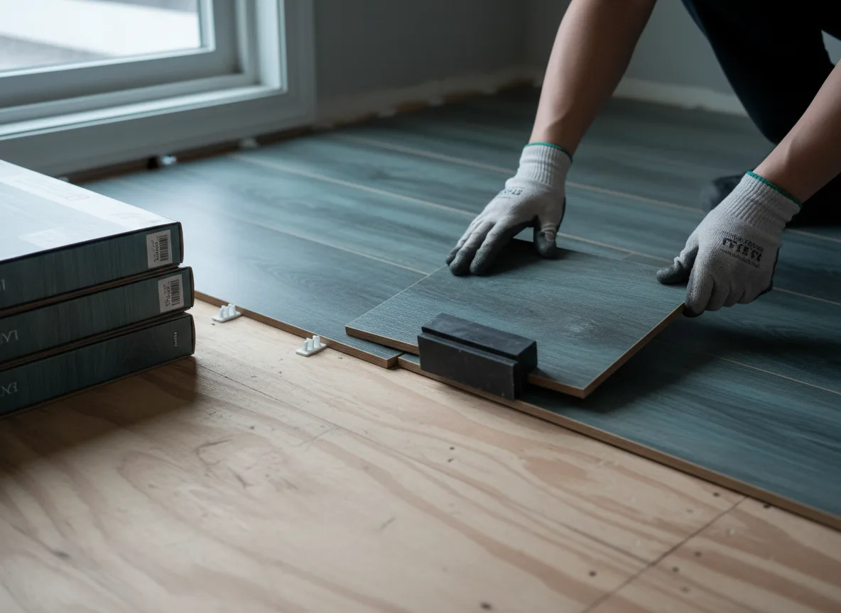 Luxury Vinyl Plank Installation company in Wilder, VT